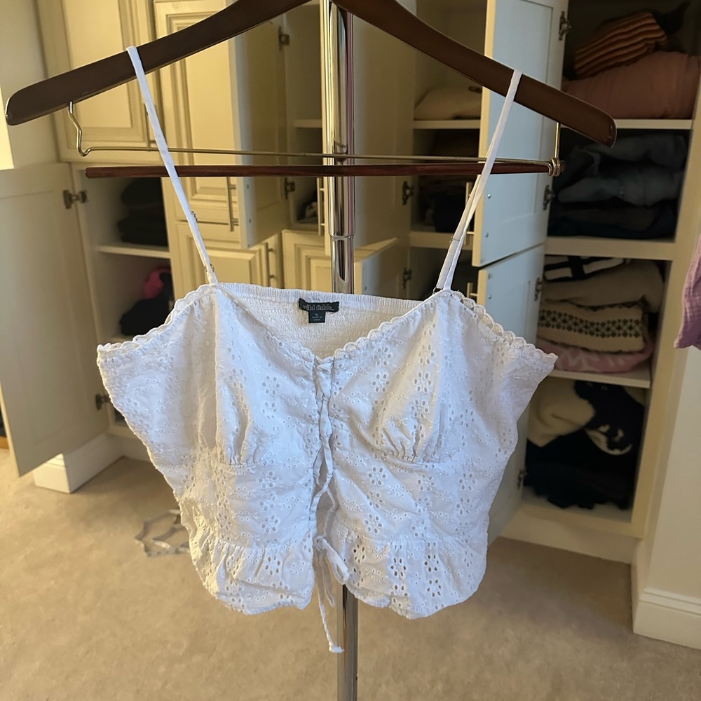 Wild Fable White‎ Eyelet Camisole